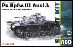 DRA6957 - Maquette à assembler et à peindre - PANZER Kpfw.III Ausf.L Pz.ABT502 - Front de l'Est 1942