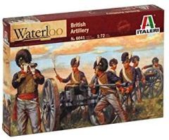 ITA6041 - Maquette à peindre - Artillerie Britannique Waterloo (200 ans)