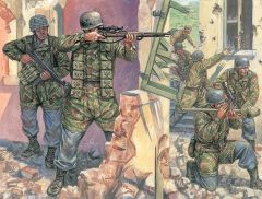 ITA6045 - Maquette à peindre - Parachutistes Allemands