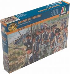ITA6060 - Maquette à assembler et à peindre - Infanterie Américaine de 1775