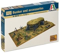 ITA6070 - Maquette à assembler et à peindre - Bunker et Accessoires