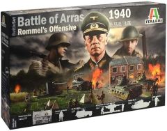 ITA6118 - Maquette à assembler et à peindre - Seconde Guerre mondiale: bataille d'Arras en 1940 - L'offensive de Rommel