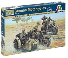 ITA6121 - Maquette à assembler et à peindre – Motos Allemandes