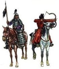 ITA6123 - Maquette à peindre - Cavalerie Chinoise