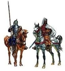 ITA6126 - Maquette à peindre - Guerriers Arabes de 1187