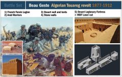 ITA6183 - Maquette à assembler et à peindre - Beau Geste : Révolte touareg algérienne – Set de Bataille