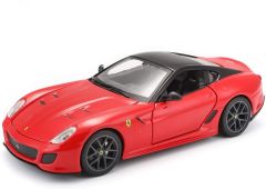BUR26019ROZW - Voiture de couleur rouge et noire – FERRARI 599 GTO