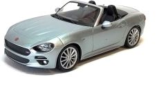 BUR21083GR - Voiture cabriolet de couleur grise – FIAT 124 spider