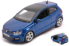 BUR21059B - Voiture de couleur bleue – VW Polo GTI M5