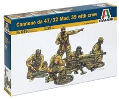 ITA6490 - Maquette à assembler et à peindre - 47/32 canon Mod.39 avec équipage