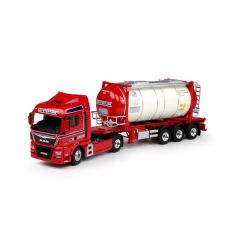 TEK64961 - Camion MAN TGX 440 4x2 avec porte container et Container "INTERTANK"