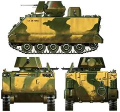 ITA6506 - Maquette à assembler et à peindre - M113 ACAV avec canon sans recul de 106 mm