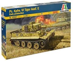 ITA6557 - Maquette à assembler et à peindre - PZ. KPFW. VI TIGER AUSF. EST