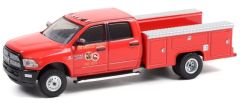 GREEN67010E - Véhicule sous blister FIRE & RESCUE - DODGE RAL 3500 de 2017 Service d'incendie de Los Angeles