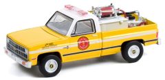 GREEN67020-B - Véhicule sous blister - CHEVROLET K20 1981 – Service d'incendie de Lisbonne FIRE & RESCUE 5901