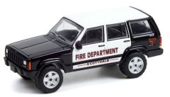 GREEN67020-D - Véhicule sous blister - JEEP Cherokee 2000 Service d'incendie de Scottdale FIRE & RESCUE 5901