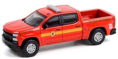 GREEN67020-F - Véhicule sous blister - CHEVROLET Silverado Z71 2020 Service d'incendie de Philadelphie FIRE & RESCUE