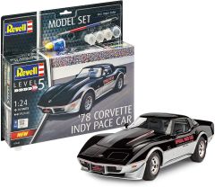 REV67646 - Maquette avec peinture à assembler - '78 Corvette Indy Pace