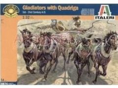 ITA6874 - Maquette à peindre - Gladiateurs avec Quadriga