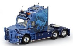 TEK69755 - Camion solo aux couleurs SCHUMACHER - SCANIA T143 Topline 6x4