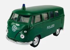WEL701226 - Véhicule de 1962 couleur verte - POLIZEI - VW bus