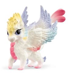 SHL70825 - Figurine de l'unievrs Bayala - Bébé Dragon Arc-en-ciel