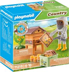PLAY71253 - Jeu de construction PLAYMOBIL – Apicultrice avec ruche
