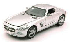 NEW71263D - Voiture de couleur grise – MERCEDES SLS AMG