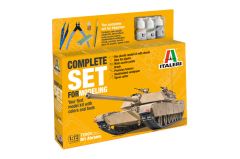 ITA72004 - Maquette à assembler et avec peinture - Kit de démarrage M1 Abrams