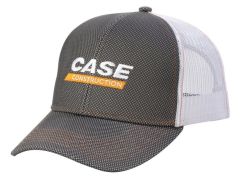 721264 - Casquette CASE IH Construction de couleur grise avec arrière en filet blanc
