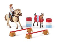 SHL72157 - Figurine de l'univers Horse Club - Premiers pas au ranch Western