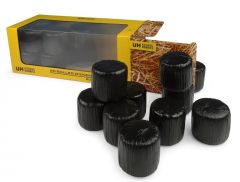 UH7230 - Balles rondes d'ensilage x20 enrubannées en noires