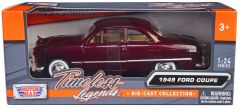 MMAX73213BG - Voiture de 1949 couleur bordeaux – FORD coupé