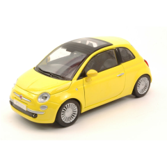 MMX73373JAUNE - Voiture de couleur jaune – FIAT 500