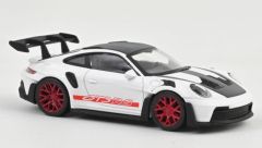 NOREV750078 - Voiture Jet Car de 2022 couleur blanche - Pack Weissach - PORSCHE 911 GT3 RS