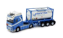 TEK76308 - Camion avec remorque citerne 3 essieux KEES IN'T VEEN – VOLVO FH04 GL 4x2
