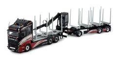 TEK76415 - Camion transport de bois du transporteur LALANNE - SCANIA R Highline 6x4