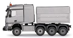 CON78001/11 - Camion porteur de couleur argent – MERCEDES Arocs 8x4