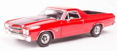 MMX79347ROUGE - Voiture de 1970 couleur rouge – CHEVY El Camino SS 396