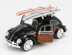 MMX79591 - Voiture de 1966 couleur noir avec surf – VW Beetle