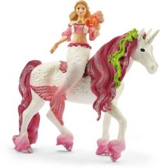 SHL70593 - Figurines de l'univers BAYALA - Sirène Feya sur licorne de mer