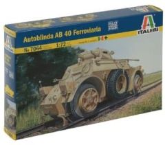 ITA7064 - Maquette à assembler et à peindre - Véhicule Férovière AUTOBLINDA AB 40