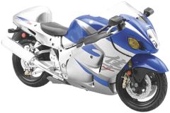 NEW06148D - Moto sportive de couleur bleue et grise - SUZUKI GSX 1300R