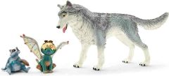 SHL70710 - Figurine de l'univers BAYALA - Lykos Nugur & Piuh