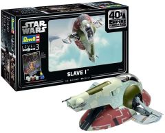 REV05678 - Maquette à assembler et à peindre avec peinture - Slave I-40th Anniversary L'Empire contre-attaque STAR WARS