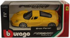 BUR26006GE - Voiture de couleur jaune – FERRARI Enzo
