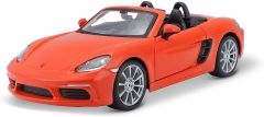 BUR21087OR - Voiture de couleur Orange – PORSCHE 718 Boxster