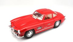 BUR12047RO - Voiture coupé de 1954 rouge – MERCEDES 300 SL
