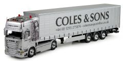 TEK72779 - Camion avec remorque COLES & SON – SCANIA R-Streamline Topline 4x2