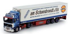 TEK74032 - Camion avec remorque frigorifique SCHOONBROODT – Volvo FH16 GL 4x2